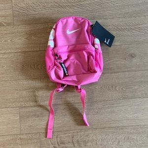 NWT Nike Brasilia Just Do It Pink Mini Backpack